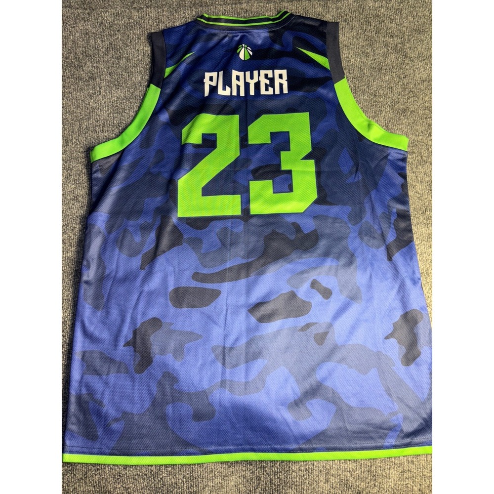 zolo Sublimated‎ 23 Sportswear Uniforms Jersey Basketball Club Mens Large Blue - Picture 2 of 6